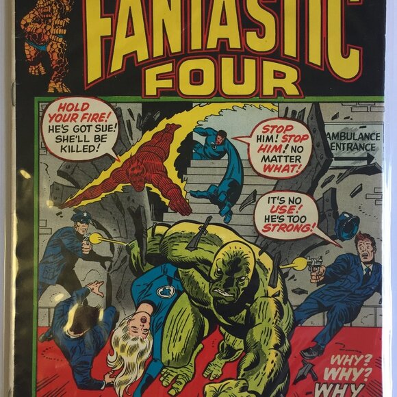 Fantastic Four #124 (Jul 1972, Marvel) - Picture 2 of 10